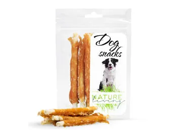 Šunų ėdalo papild. NATURE LIVING (galv. odos pagal.su višt.), 75 g
