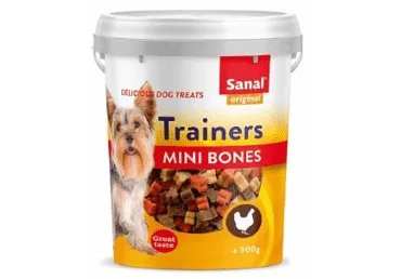 Šunų skanėstai SANAL TRAINERS MINI BONES 300g