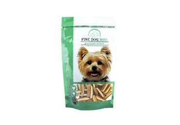 Šunų skanėstas FINE DOG MINI su antiena, 80 g