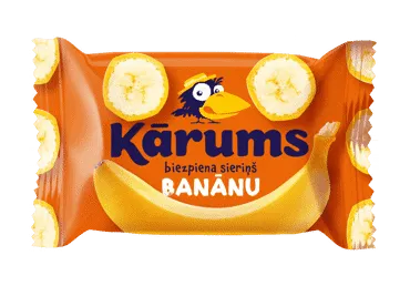 Sūrelis KARUMS, bananų skonio, 45 g, 45 g