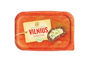 Riebalų tepinys VILNIUS SŪRESNIS, 50 % rieb., 400 g