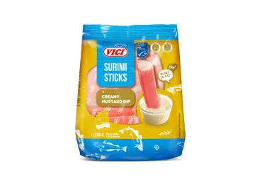 Surimio lazdelės su garstyčių padažu VIČI, 200 g