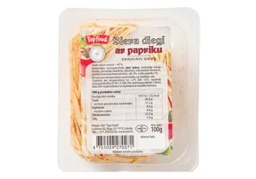 TOP FOOD Siera diegi ar papriku 100g