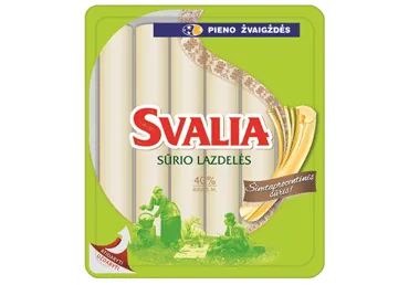Sūrio lazdelės SVALIA, 40%, RSM, 140 g