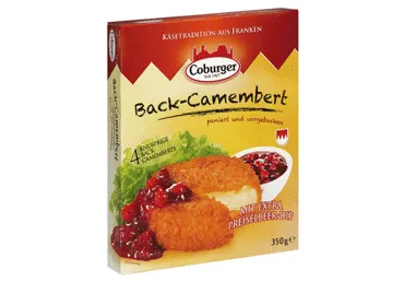 Siers cepšanai Camembert ar dzērvenēm COBURGER 350g