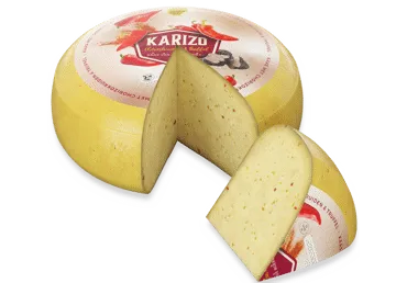 Sūris su trumais KARIZO GOLDEN BITE, 50 % rieb. s. m., 1 kg