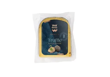 Sūris su trumais WELL DONE PREMIUM, 50 % rieb. s. m., 180 g