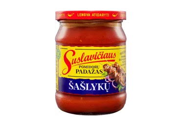 SUSLAVIČIAUS pomidorų padažas šašlykams gardinti, 500 g