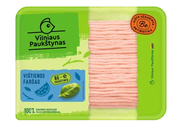 Šv. vištien. faršas VILNIAUS PAUKŠTYNAS, rieb. maž. nei 15 %, 400 g