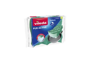 Šveičiamosios indų kempinės VILEDA PUR ACTIVE, 2 vnt.