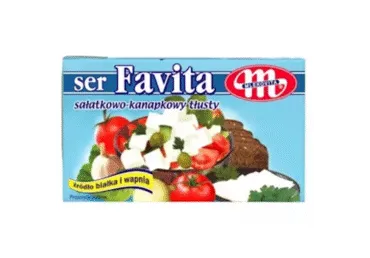 Švelniai sūdytas sūris FAVITA, 45 % rieb. s. m., 270 g
