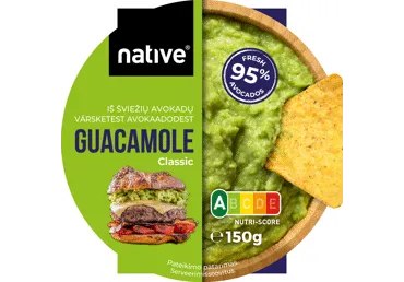 Švelnus gvakamolės padažas, 150 g