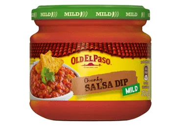 Švelnus padažas OLD EL PASO CHUNKY SALSA DIP, 312 g