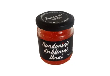 ŠVENTINIAI raudonieji dirbtiniai ikrai, 90 g