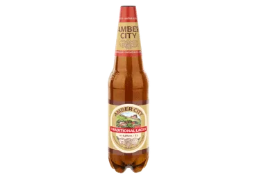 Šviesusis alus AMBER CITY TRADITIONAL LAGER, 1 l