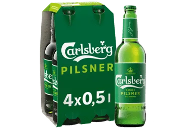 Šviesusis alus CARLSBERG, 4 vnt., 2 l