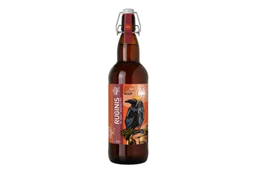 Šviesusis RUGINIS alus AUKŠTAITIJOS BRAVORAI, 5,2 %, 1 l