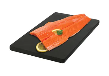 Šviežia atlantinių lašišų filė su oda, 1 kg