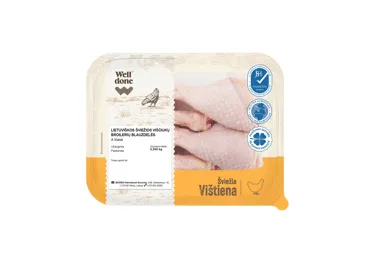 Šviežios viščiukų broilerių blauzdelės WELL DONE, 500 g