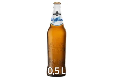 ŠVYTURIO BALTAS kvietinis alus, 500 ml