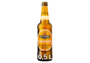 ŠVYTURIO GINTARINIS alus, 500 ml