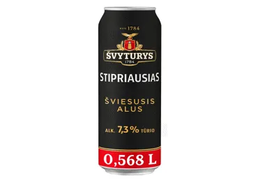 ŠVYTURIO STIPRIAUSIAS alus, 568 ml