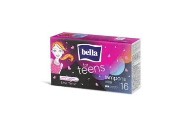 Tamponai BELLA for Teens Mini, N16