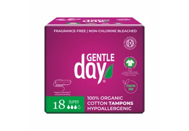 Tamponai GENTLE DAY SUPER, 18 vnt., 18 vnt.