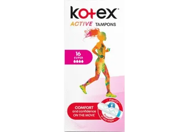 Tamponai KOTEX ACTIVE SUPER, 16 vnt.
