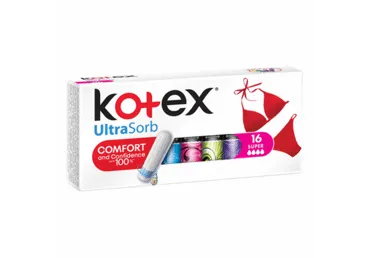 Tamponai KOTEX SUPER, 16 vnt.