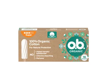 Tamponai O.B. ORGANIC SUPER, 16 vnt., 16 vnt.