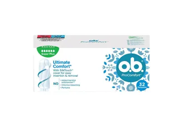 Tamponai O.B. PROCOMFORT SUPER PLUS, 32 vnt.