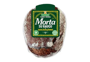Tamsi duona su raugu ir saulėgrąžomis MORTA, 500 g