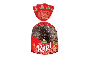 Tamsi duona RUPI su visų grūdo dalių ruginiais miltais, 600 g