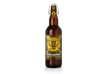 Tamsusis alus KANAPINIS, 5,3 %, 1 l