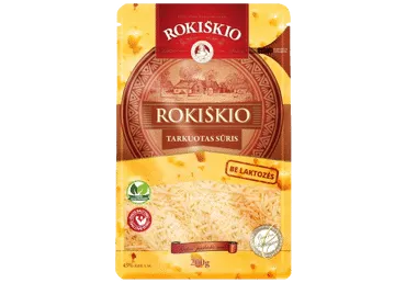 Tarkuotas sūris"Rokiškio" 45%, 200g