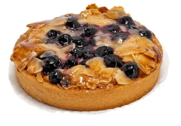 Tartaletė su prancūzišku kremu ir juodaisiais serbentais, 145 g