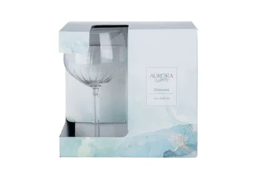 Glāzes AURORA Gin Tonic 4gab.650ml