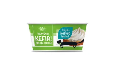 Tepamas varškės kremas VILVI VILKYŠKIŲ, Kefir style, 15% rieb., 150 g