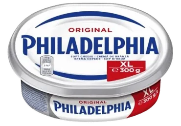 Tepamasis sūris PHILADELPHIA, 21 % rieb., 300 g