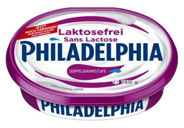 Tepamasis sūris PHILADELPHIA be laktozės, 21 % rieb., 150 g