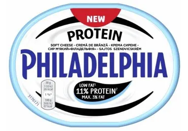 Tepamasis sūris PHILADELPHIA EXTRA PROTEIN, 2,5 % rieb., 175 g
