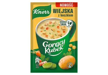 Tirpi sriuba KNORR, šoninės skonio, 21 g