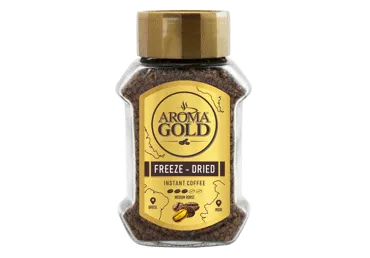 Tirpioji kava AROMA GOLD FREEZE-DRIED, 100 g