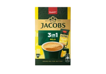Tirpiosios kavos gėrimas JACOBS MILD, 222 g