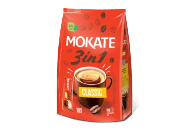 Tirpiosios kavos gėrimas MOKATE 3IN1 CLASSIC, 170 g