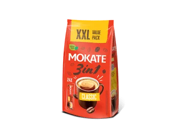 Tirpiosios kavos gėrimas MOKATE 3IN1 CLASSIC, 408 g