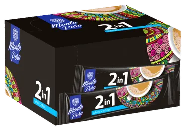 Tirpiosios kavos gėrimas MONTE PERO 2 IN 1, 392 g
