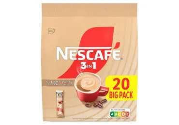 Tirpiosios kavos gėrimas NESCAFE 3IN1 CREAMY, 300 g
