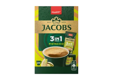 Tirpusis kavos gėrimas JACOBS PISTACHIO 3 IN 1, 266.4 g